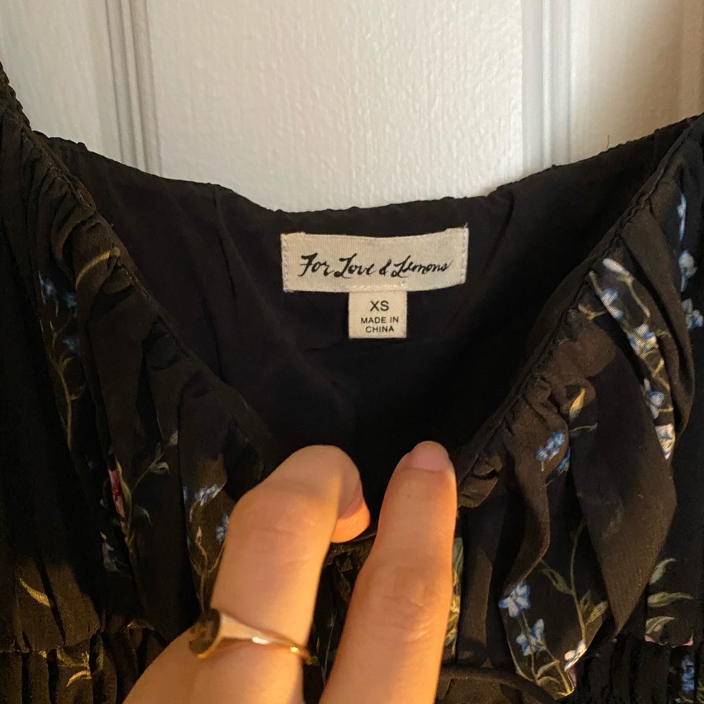 XS For Love and Lemons Dixon Mini Dress - Picture 6 of 9